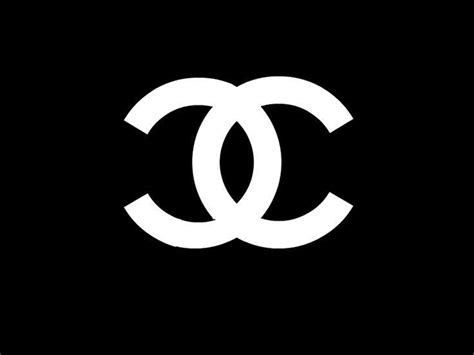 chanel symbol black|chanel cc logo.